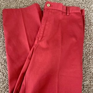 IZOD Slacks/Chinos/Golf Pants, Saltwater Red
